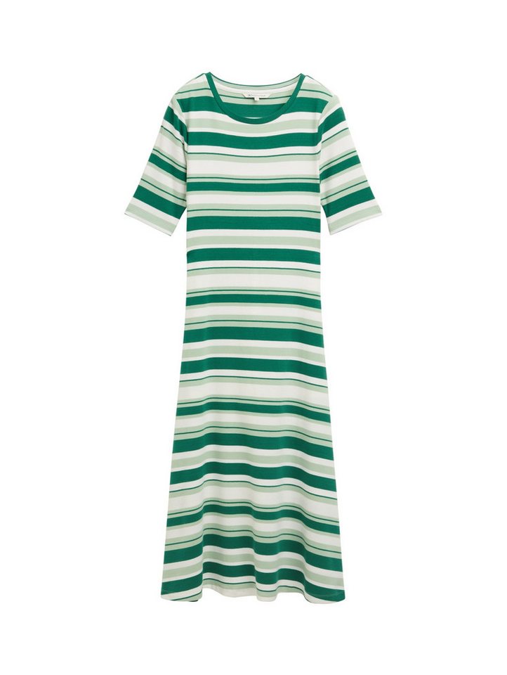 TOM TAILOR Denim Midikleid block stripe midi dress TOM TAILOR Denim Midikleid block stripe midi dress von TOM TAILOR Denim