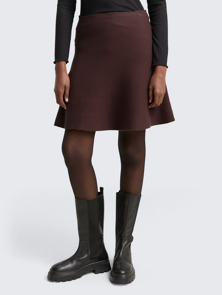 TOM TAILOR Denim Minirock Röcke Mini Skater Strickrock TOM TAILOR Denim Minirock Röcke Mini Skater Strickrock von TOM TAILOR Denim