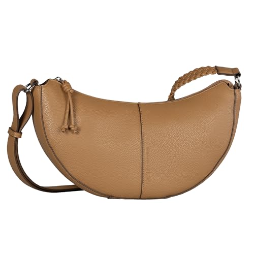 TOM TAILOR Denim Neda Damen Umhängetasche Crossbody Bag Groß Braun von TOM TAILOR Denim