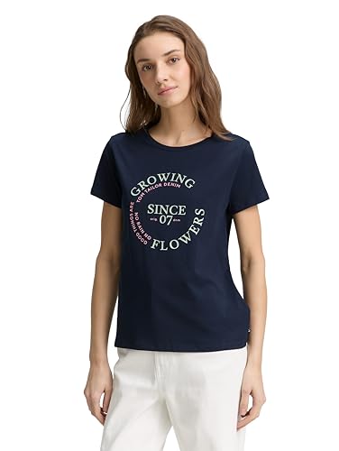 TOM TAILOR Denim Racerback RIPP Top, Fresh Mint Green, M von TOM TAILOR Denim