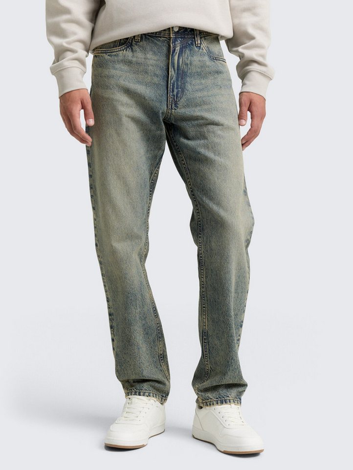 TOM TAILOR Denim Relax-fit-Jeans Jeanshosen TTWAYLEN RELAXED Jeans in gewaschener Optik von TOM TAILOR Denim