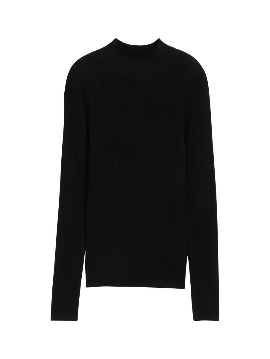 TOM TAILOR Denim - Ripp Rollkragenpullover schwarz - Gr. - XL von TOM TAILOR Denim