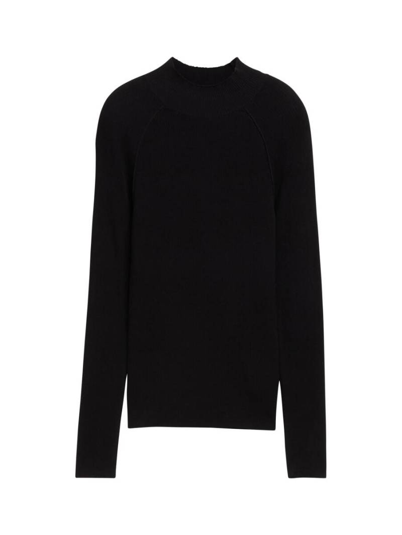 TOM TAILOR Denim - Ripp Rollkragenpullover schwarz - Gr. - XL von TOM TAILOR Denim