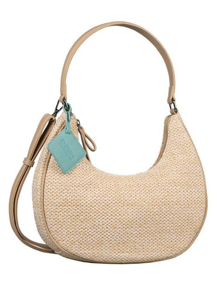 TOM TAILOR Denim Schultertasche TOM TAILOR Denim BANANA BAG Hobo Schultertasche 132 mixed beige von TOM TAILOR Denim
