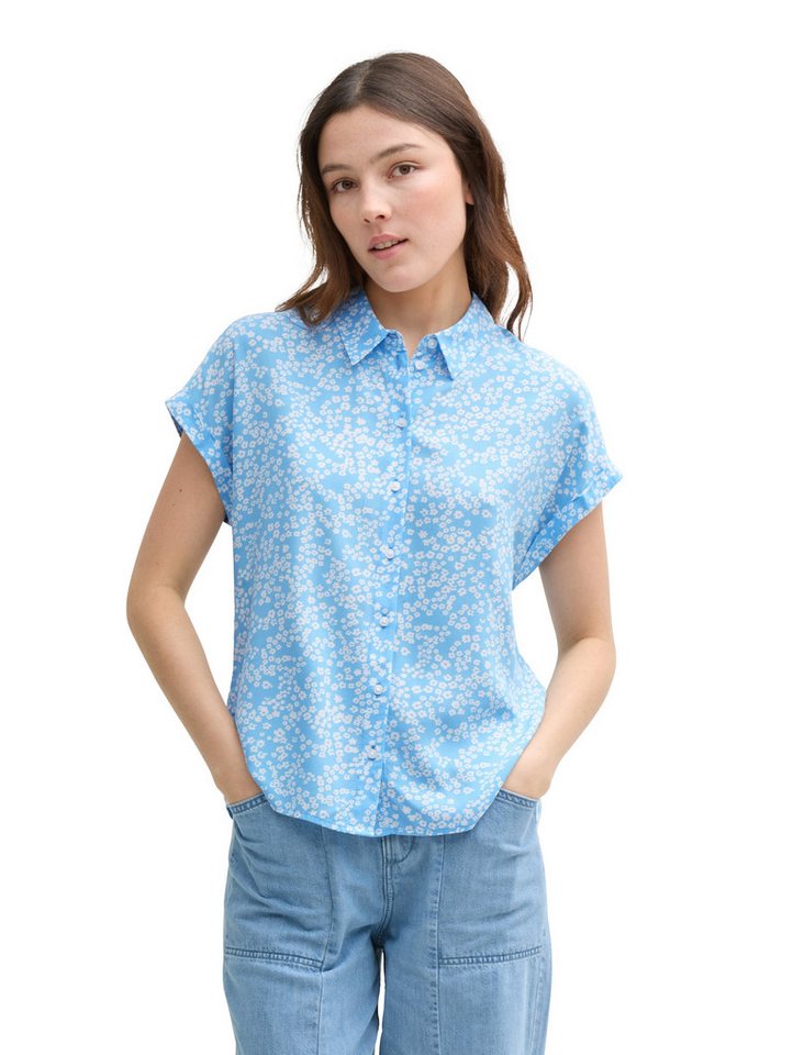 TOM TAILOR Denim Shirtbluse mit weiten Ärmeln von TOM TAILOR Denim