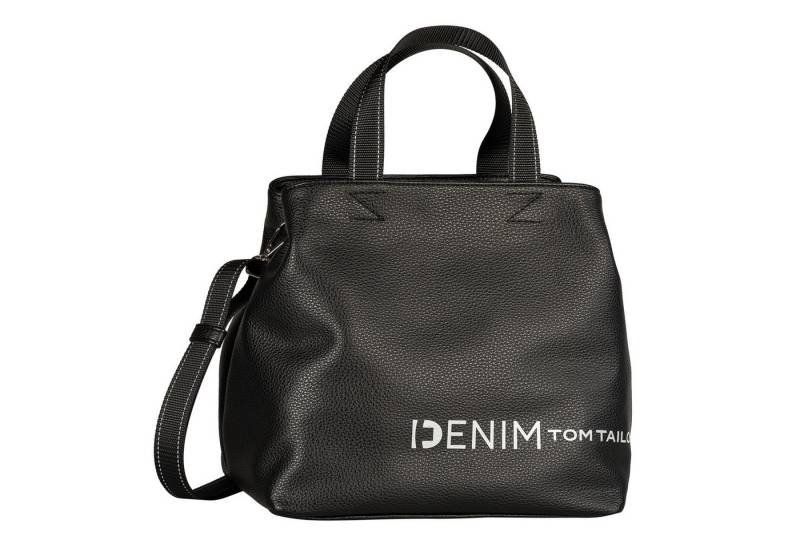 TOM TAILOR Denim Shopper Marlow, griffig leichtes Lederimitat mit reflektierendem Logo und Zierlinien TOM TAILOR Denim Shopper Marlow, griffig leichtes Lederimitat mit reflektierendem Logo und Zierlinien von TOM TAILOR Denim