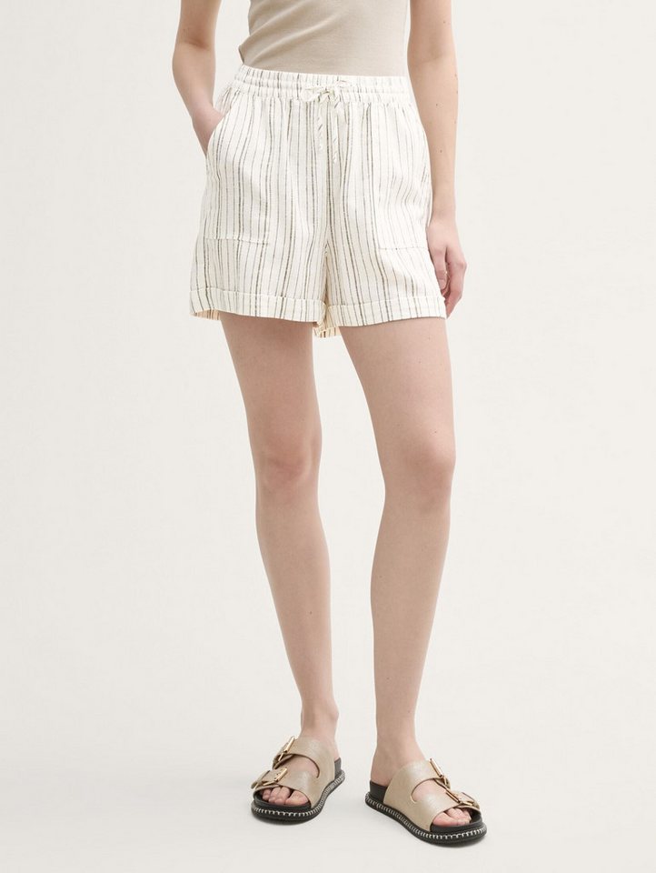 TOM TAILOR Denim Shorts Hosen & Chino Relaxed Shorts mit Leinenanteil von TOM TAILOR Denim