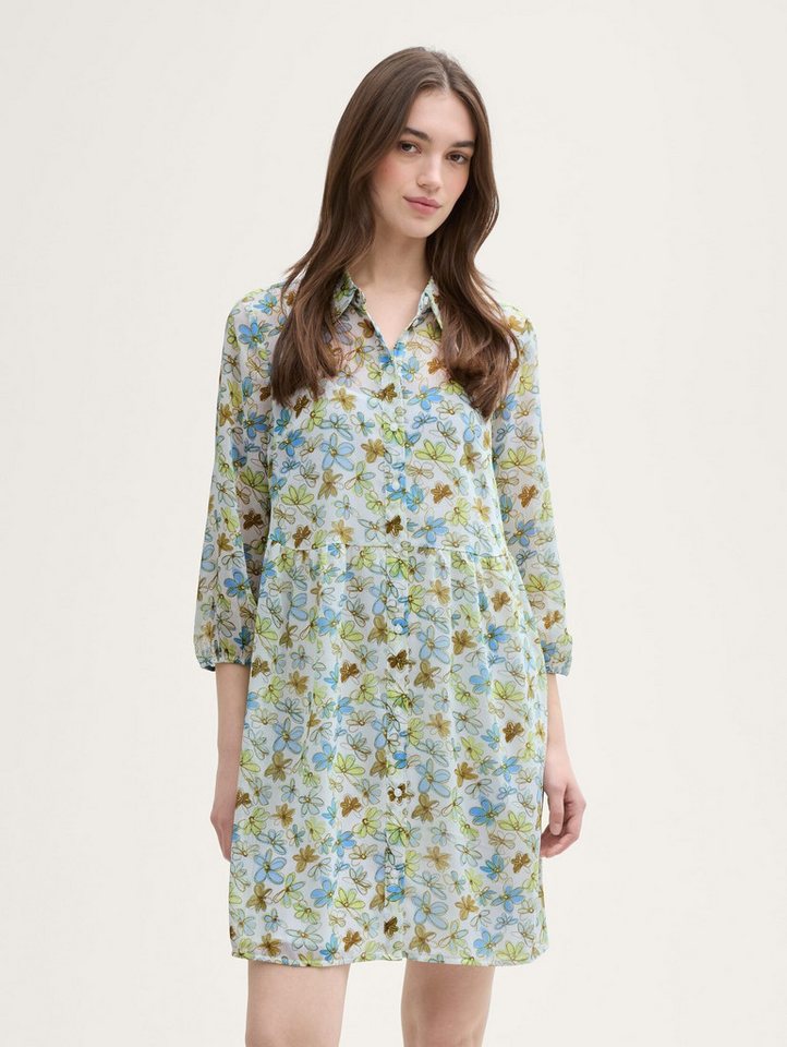 TOM TAILOR Denim Sommerkleid Kleider & Jumpsuits Chiffon Babydoll-Kleid von TOM TAILOR Denim