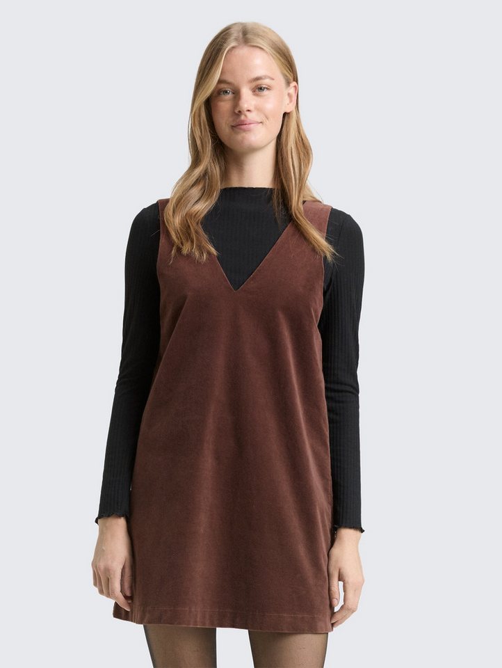 TOM TAILOR Denim Sommerkleid Kleider & Jumpsuits Mini-Kleid aus Samt TOM TAILOR Denim Sommerkleid Kleider & Jumpsuits Mini-Kleid aus Samt von TOM TAILOR Denim