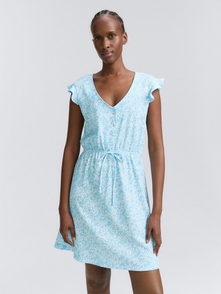 TOM TAILOR Denim Sommerkleid Mini-Kleid mit Muster Mini-Kleid mit Muster von TOM TAILOR Denim