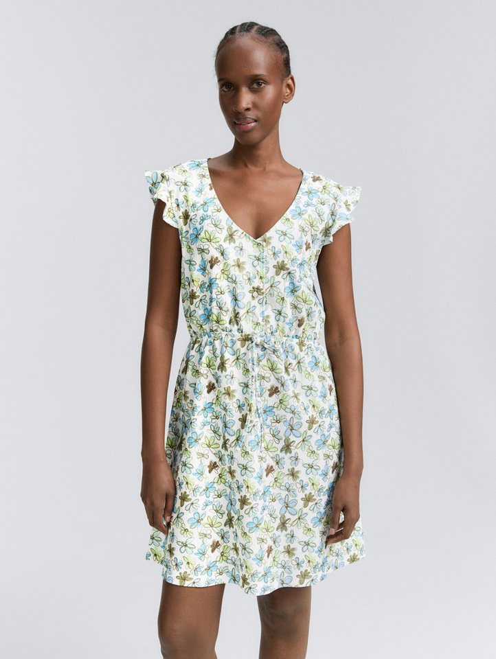 TOM TAILOR Denim Sommerkleid Mini-Kleid mit Muster Mini-Kleid mit Muster von TOM TAILOR Denim
