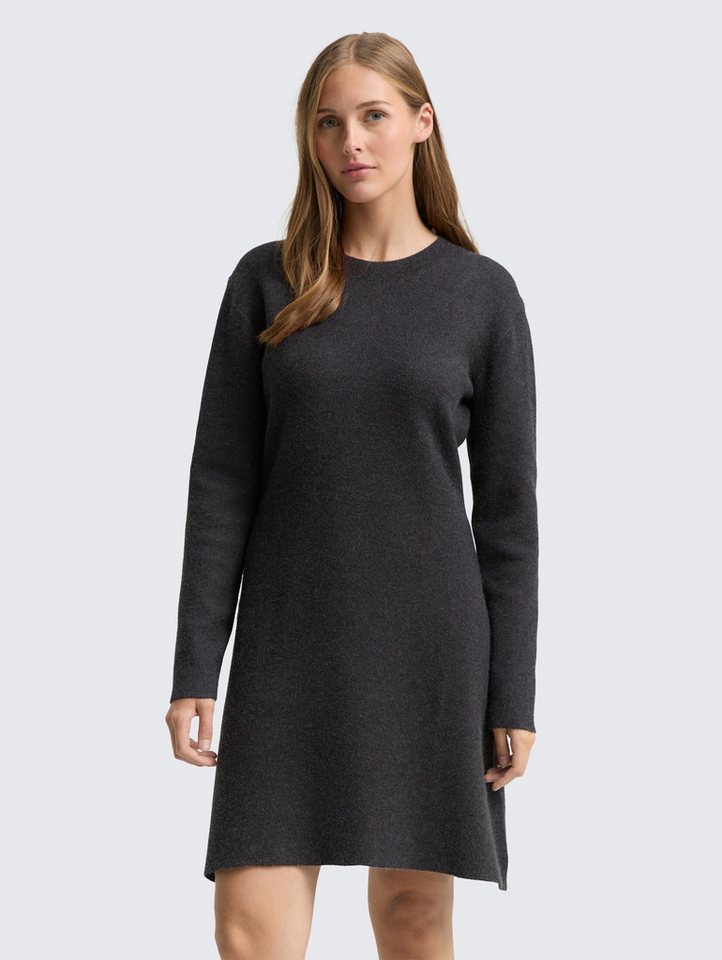 TOM TAILOR Denim Sommerkleid Mini Skater Strickkleid Mini Skater Strickkleid von TOM TAILOR Denim