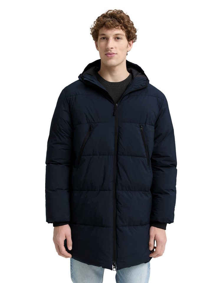 TOM TAILOR Denim Steppjacke mit Logo Print von TOM TAILOR Denim