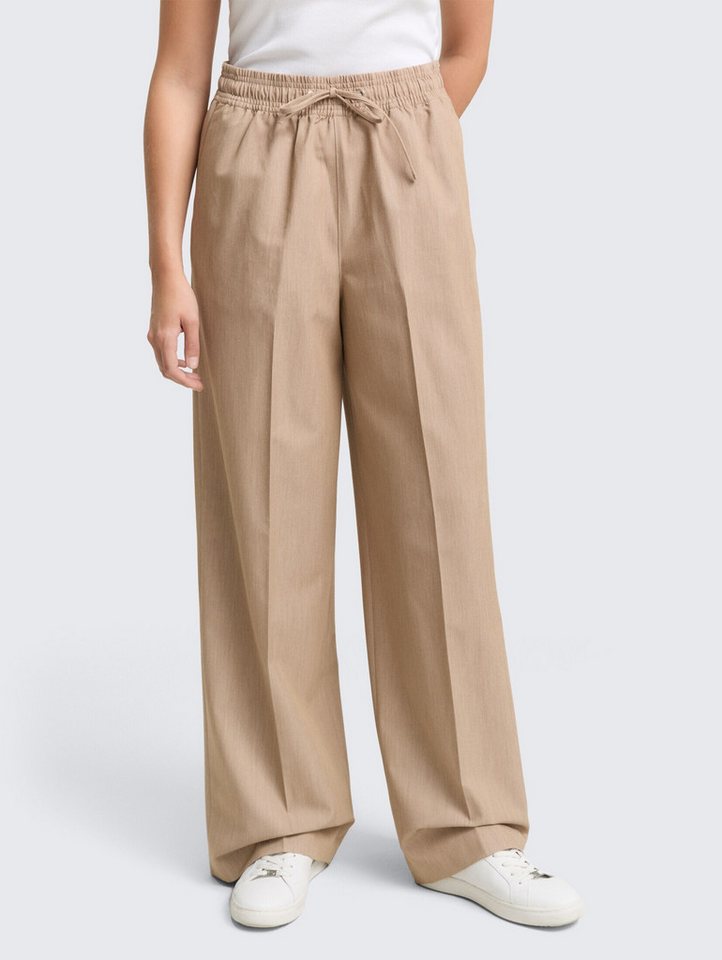 TOM TAILOR Denim Stoffhose Hosen & Chino Wide Leg Hose mit Kordelzug von TOM TAILOR Denim