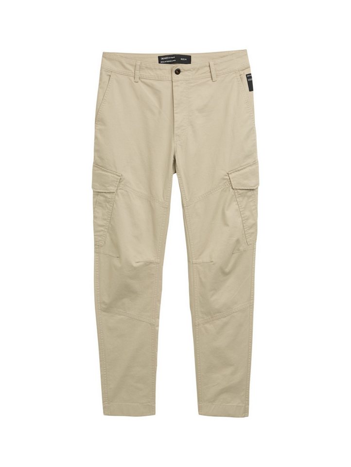 TOM TAILOR Denim Stoffhose Regular-Tapered Cargohose - Tapered Fit von TOM TAILOR Denim