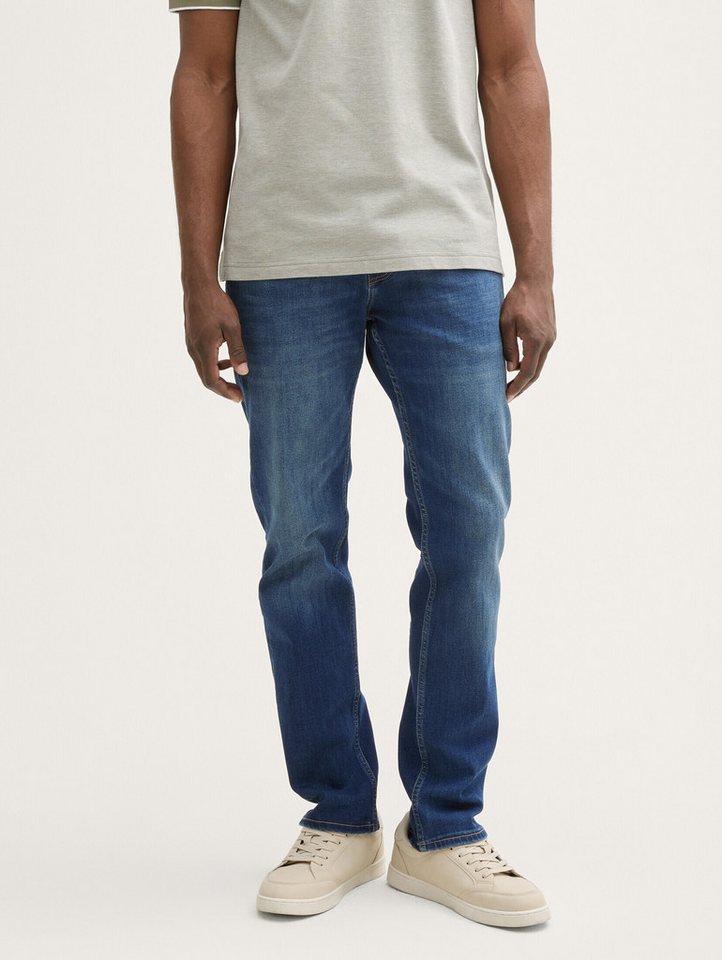 TOM TAILOR Denim Straight-Jeans TTAEDAN STRAIGHT Jeans TTAEDAN STRAIGHT Jeans von TOM TAILOR Denim