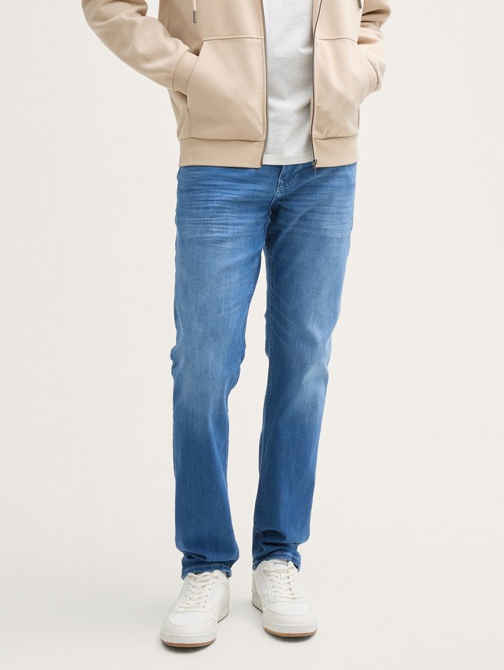 TOM TAILOR Denim Straight-Jeans TTAEDAN STRAIGHT Jeans TTAEDAN STRAIGHT Jeans von TOM TAILOR Denim