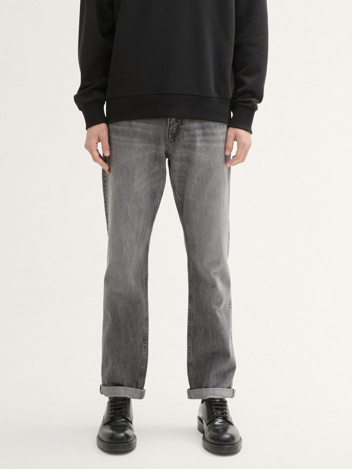 TOM TAILOR Denim Straight-Jeans Jeanshosen TTAEDAN STRAIGHT Jeans von TOM TAILOR Denim