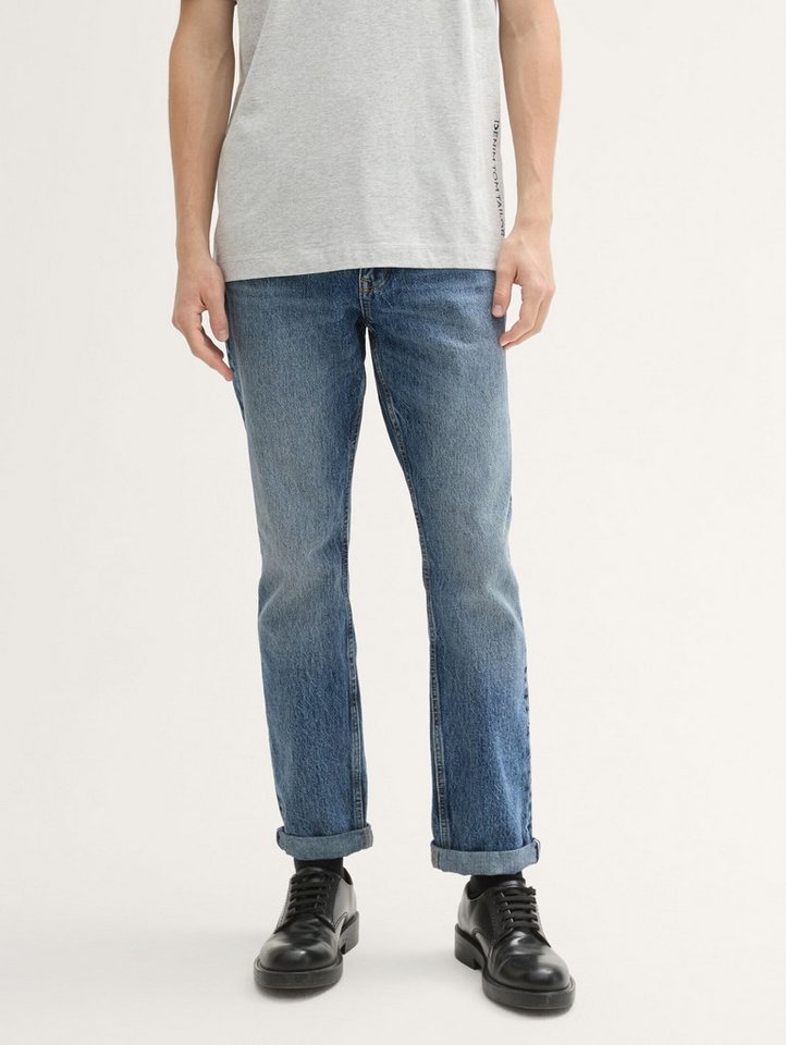 TOM TAILOR Denim Straight-Jeans TTAEDAN STRAIGHT Jeans TTAEDAN STRAIGHT Jeans von TOM TAILOR Denim