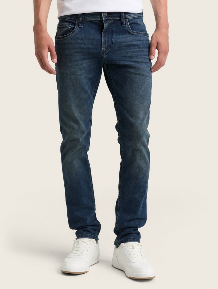 TOM TAILOR Denim Straight-Jeans TTAEDAN STRAIGHT Jeans mit Stretch TTAEDAN STRAIGHT Jeans mit Stretch von TOM TAILOR Denim