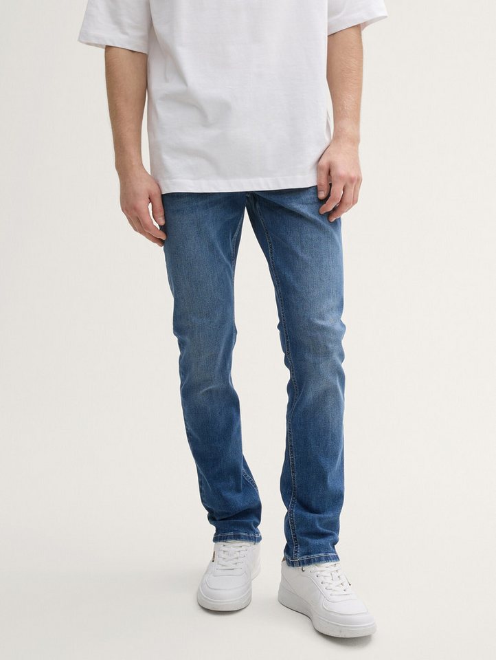 TOM TAILOR Denim Straight-Jeans TTAEDAN STRAIGHT Jeans mit Stretch TTAEDAN STRAIGHT Jeans mit Stretch von TOM TAILOR Denim