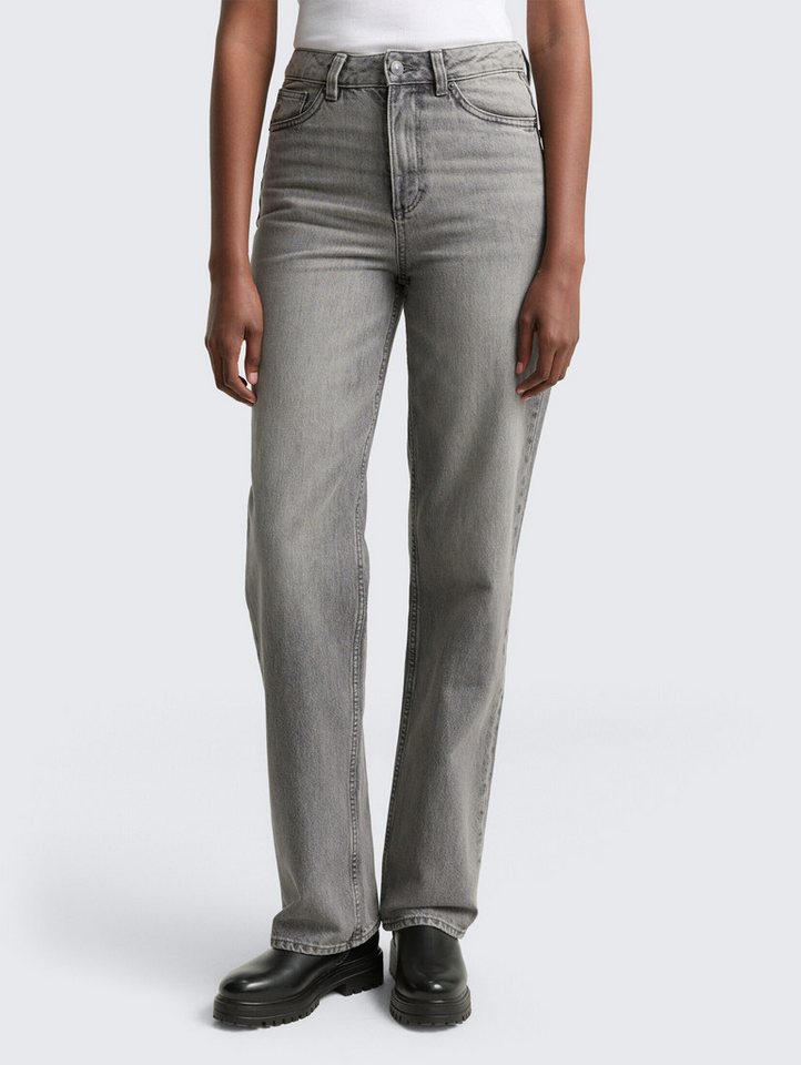 TOM TAILOR Denim Straight-Jeans Jeanshosen TTELIN STRAIGHT Jeans von TOM TAILOR Denim