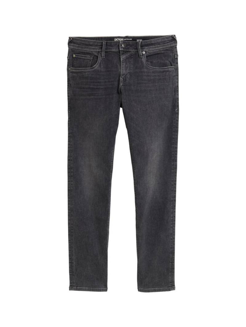 TOM TAILOR Denim - Straight Jeans mit Stretch - Ttaedan grau - Gr. - 32/30 von TOM TAILOR Denim