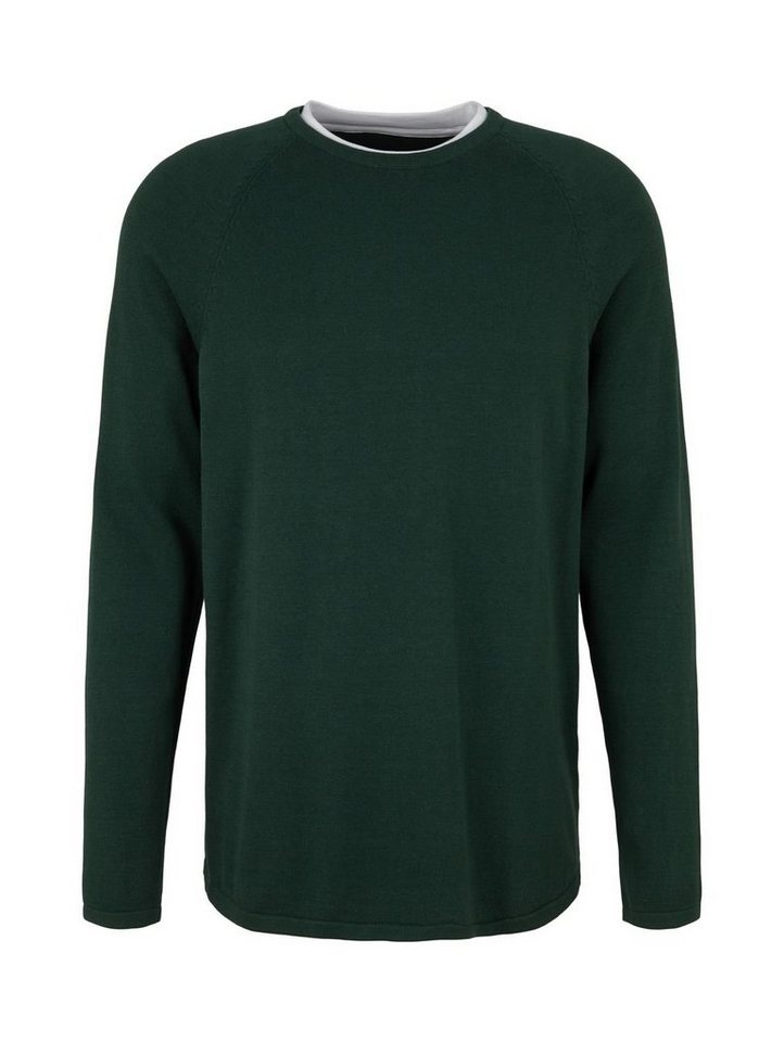 TOM TAILOR Denim Strickpullover BASIC aus Baumwolle von TOM TAILOR Denim