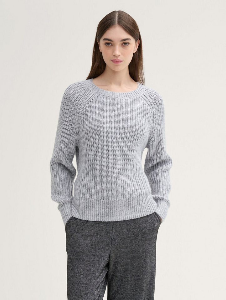 TOM TAILOR Denim Strickpullover Relaxed Strickpullover Relaxed Strickpullover von TOM TAILOR Denim