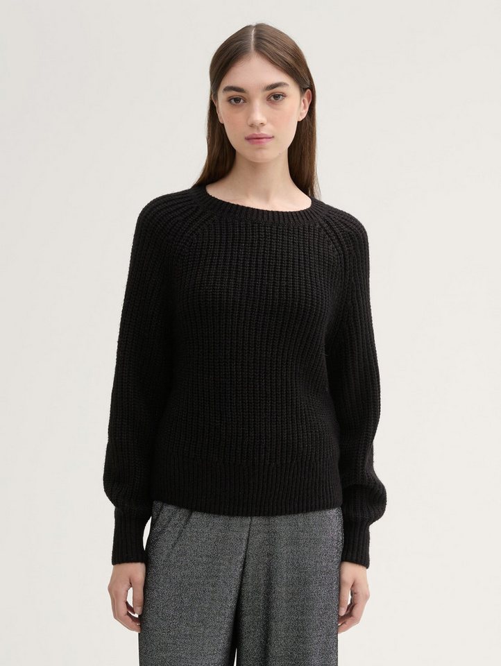 TOM TAILOR Denim Strickpullover Relaxed Strickpullover Relaxed Strickpullover von TOM TAILOR Denim