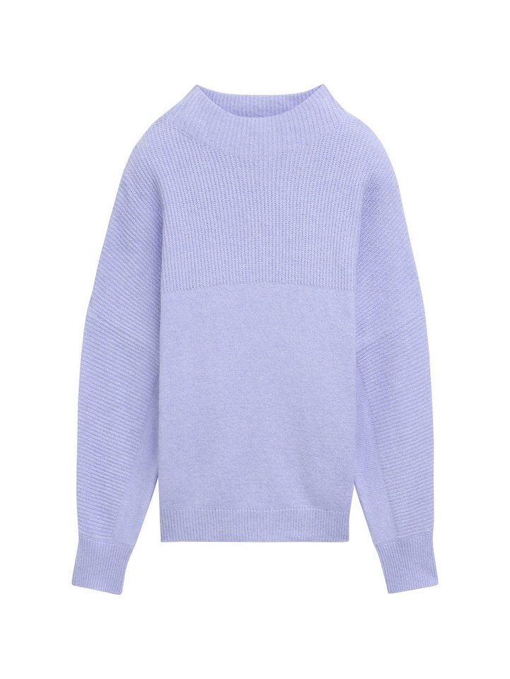 TOM TAILOR Denim Strickpullover Strickpullover mit Fledermausärmeln - Relaxed Fit von TOM TAILOR Denim