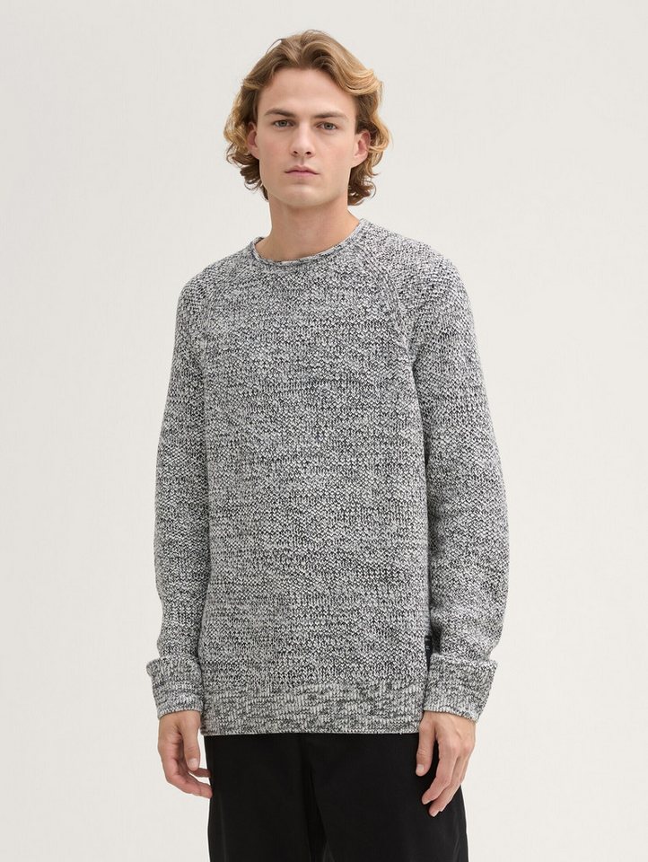 TOM TAILOR Denim Strickpullover Strickpullover mit Struktur Strickpullover mit Struktur von TOM TAILOR Denim