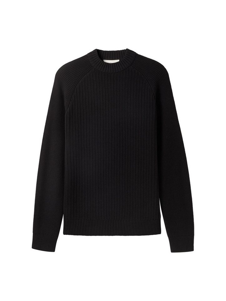 TOM TAILOR Denim Strickpullover basic structured crewneck knit TOM TAILOR Denim Strickpullover basic structured crewneck knit von TOM TAILOR Denim