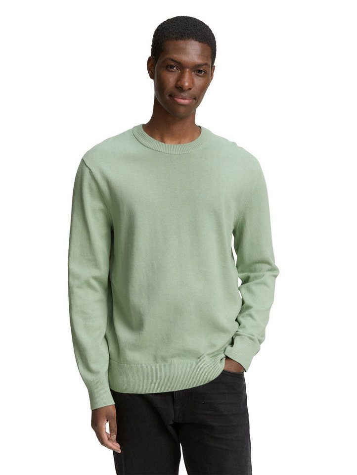 TOM TAILOR Denim Strickpullover in melierter Optik von TOM TAILOR Denim