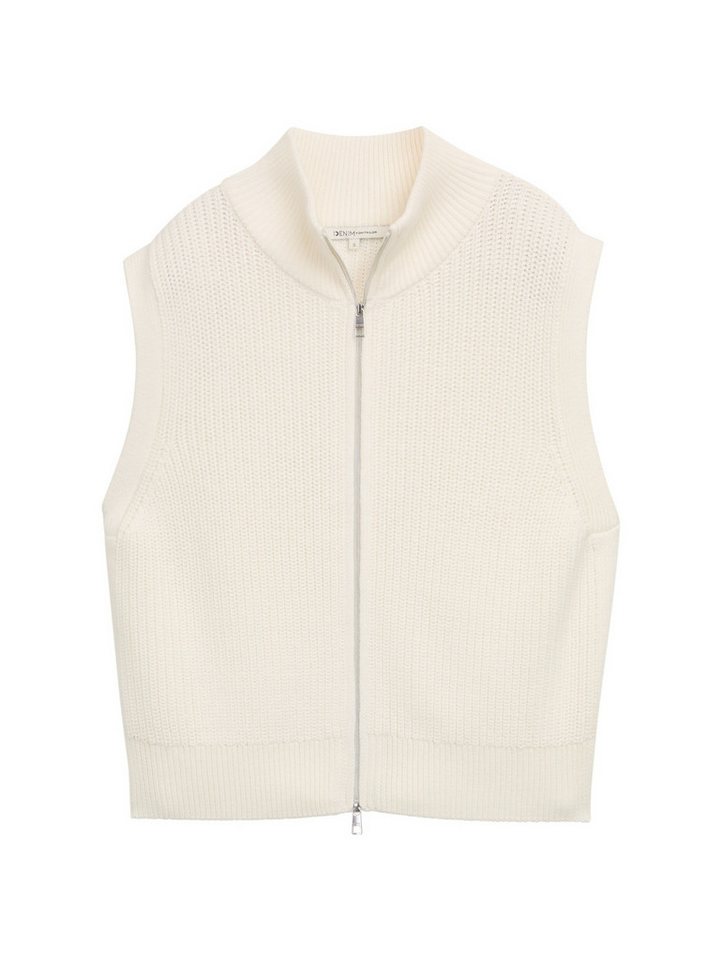 TOM TAILOR Denim Strickpullover knit vest with zip von TOM TAILOR Denim