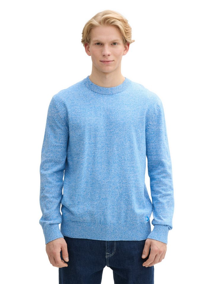 TOM TAILOR Denim Strickpullover in melierter Optik von TOM TAILOR Denim