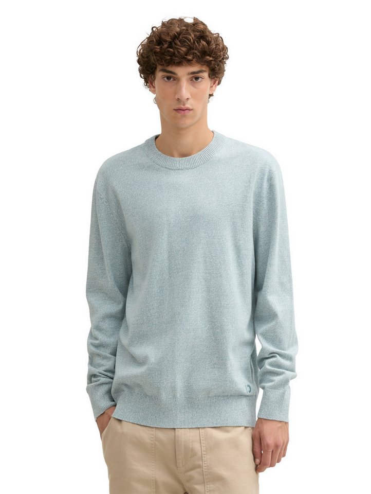 TOM TAILOR Denim Strickpullover in melierter Optik von TOM TAILOR Denim