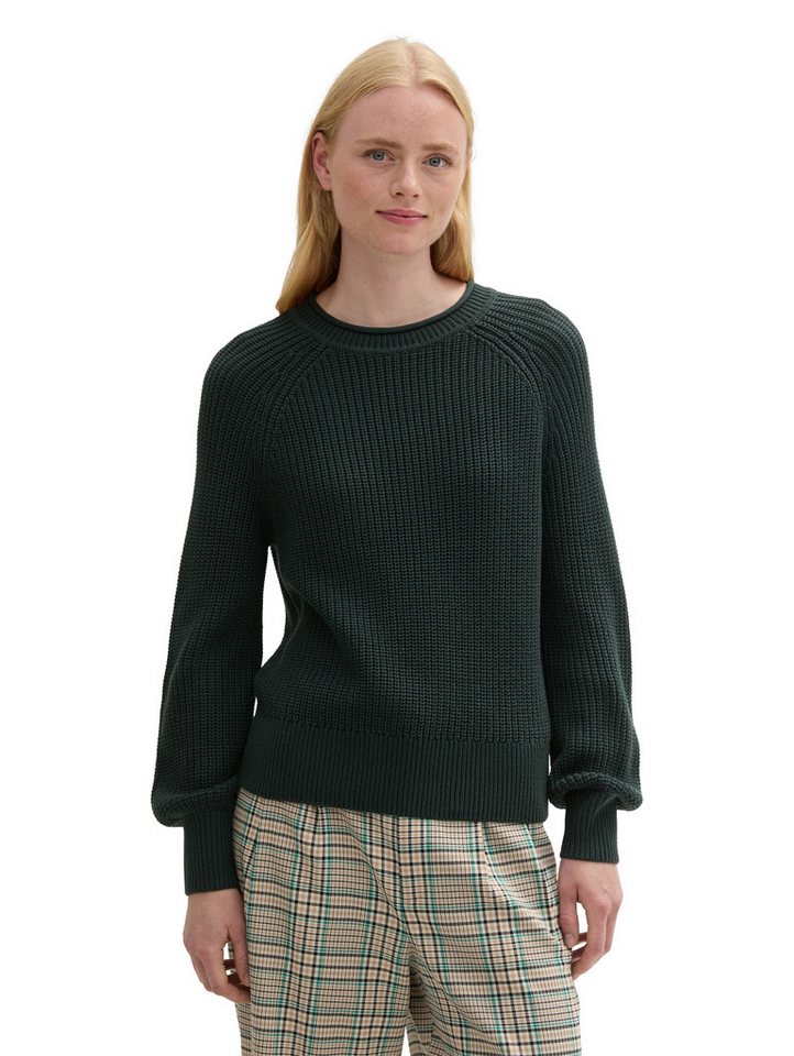 TOM TAILOR Denim Strickpullover mit Strick-Struktur von TOM TAILOR Denim