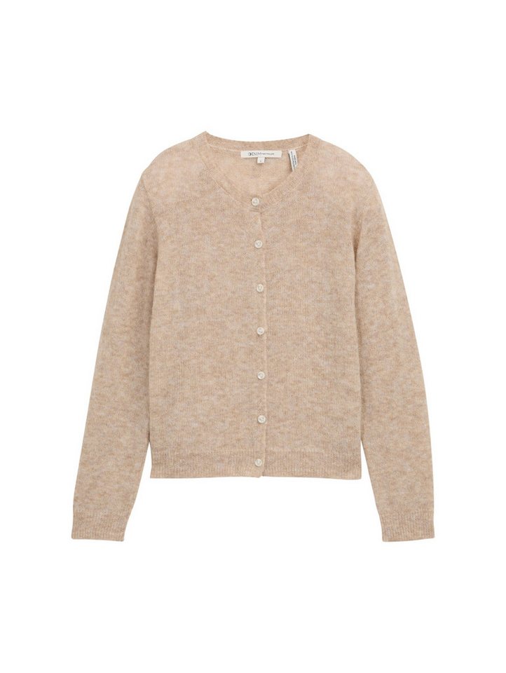 TOM TAILOR Denim Strickpullover soft crew neck cardigan von TOM TAILOR Denim