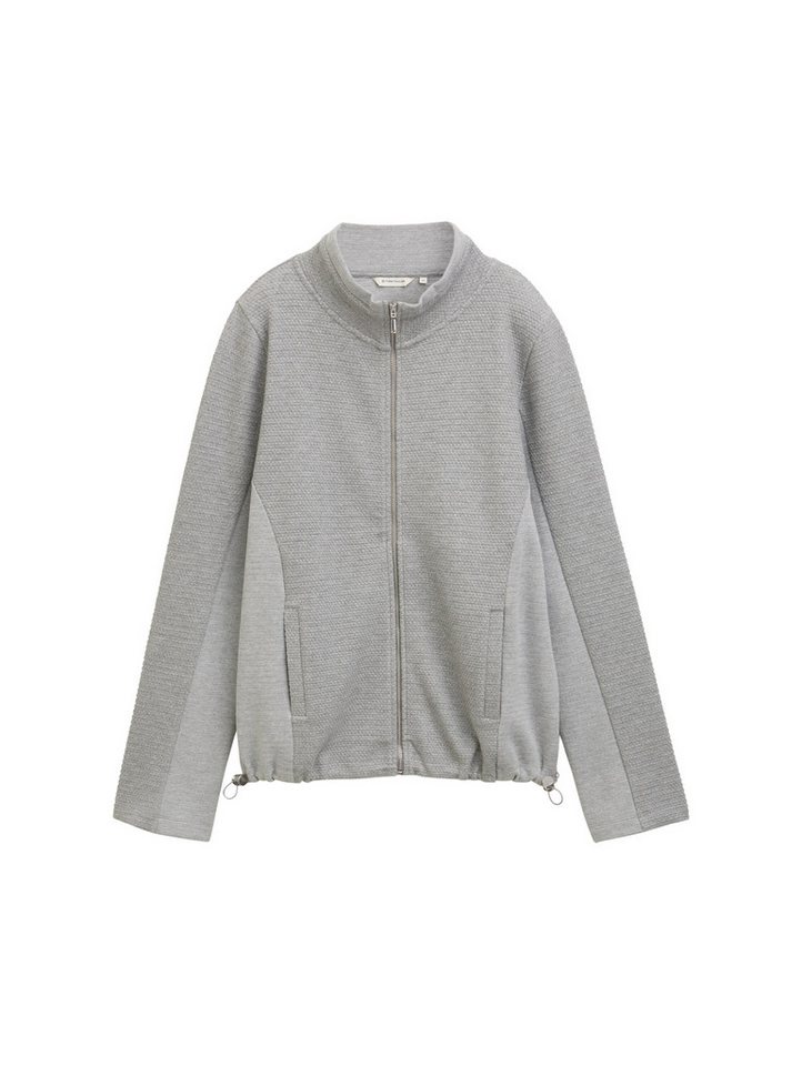 TOM TAILOR Denim Sweatjacke Sweatjacket structured von TOM TAILOR Denim