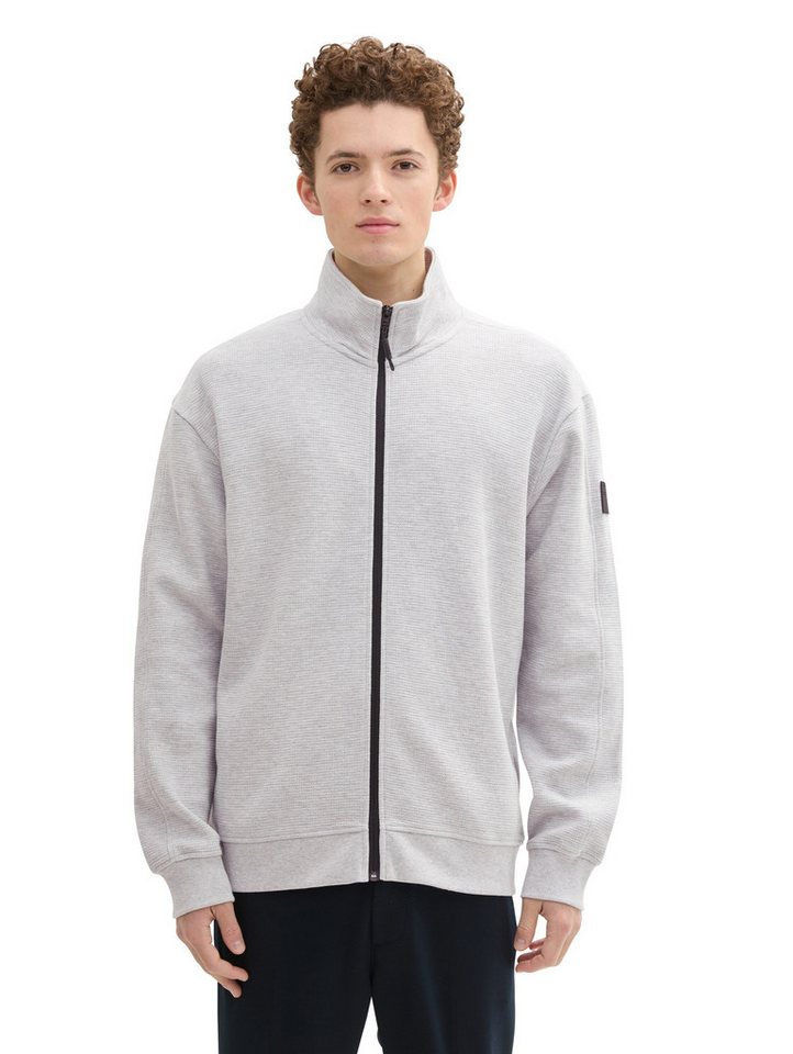 TOM TAILOR Denim Sweatjacke mit Stehkragen von TOM TAILOR Denim