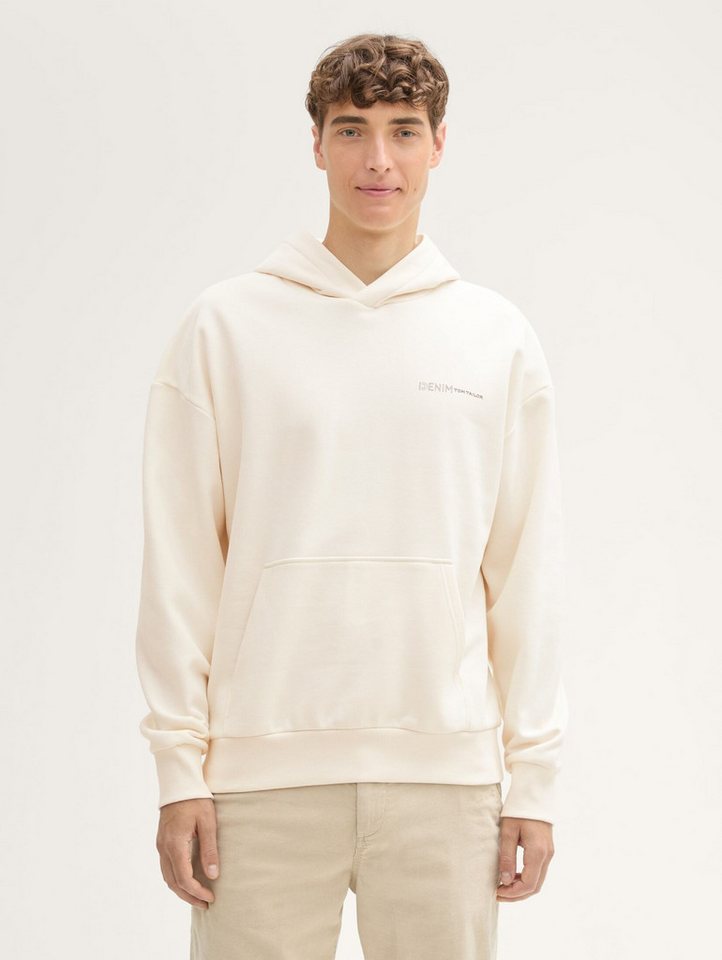 TOM TAILOR Denim Sweatshirt Relaxed Fit Hoodie Sweatshirt mit Rückenprint Relaxed Fit Hoodie Sweatshirt mit Rückenprint von TOM TAILOR Denim