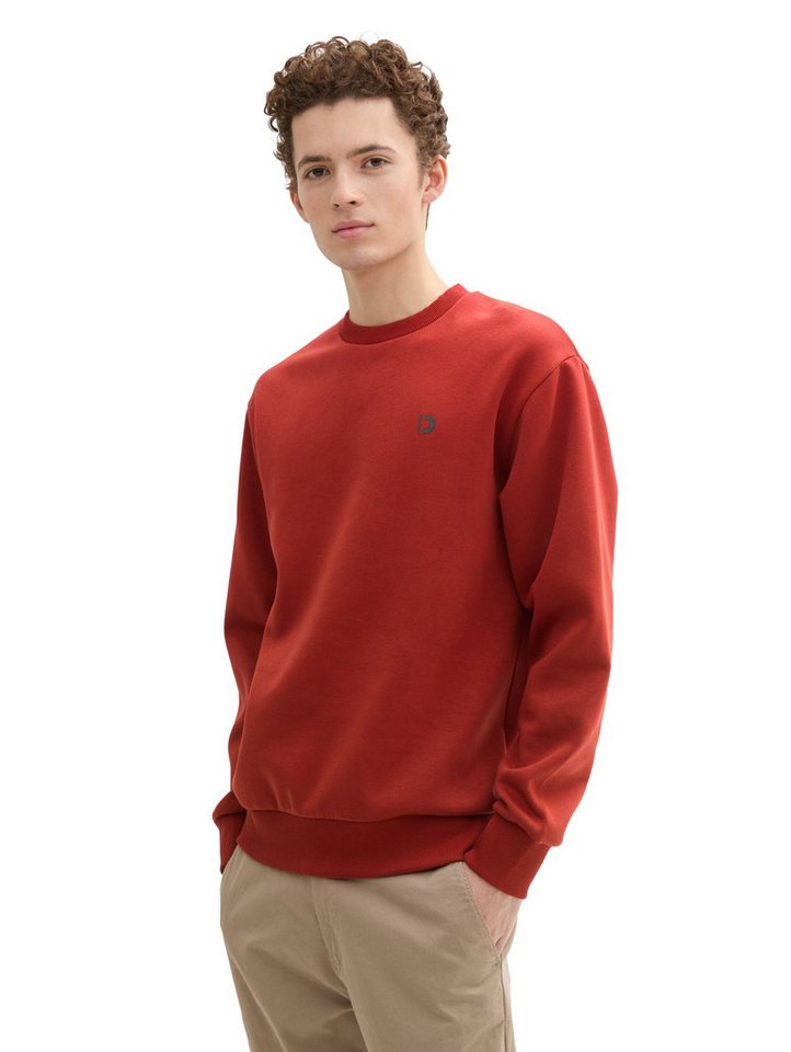 TOM TAILOR Denim Sweatshirt Sweatshirt mit Logo - Regular Fit von TOM TAILOR Denim