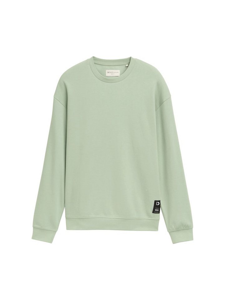 TOM TAILOR Denim Sweatshirt structured crewneck sweatshirt von TOM TAILOR Denim