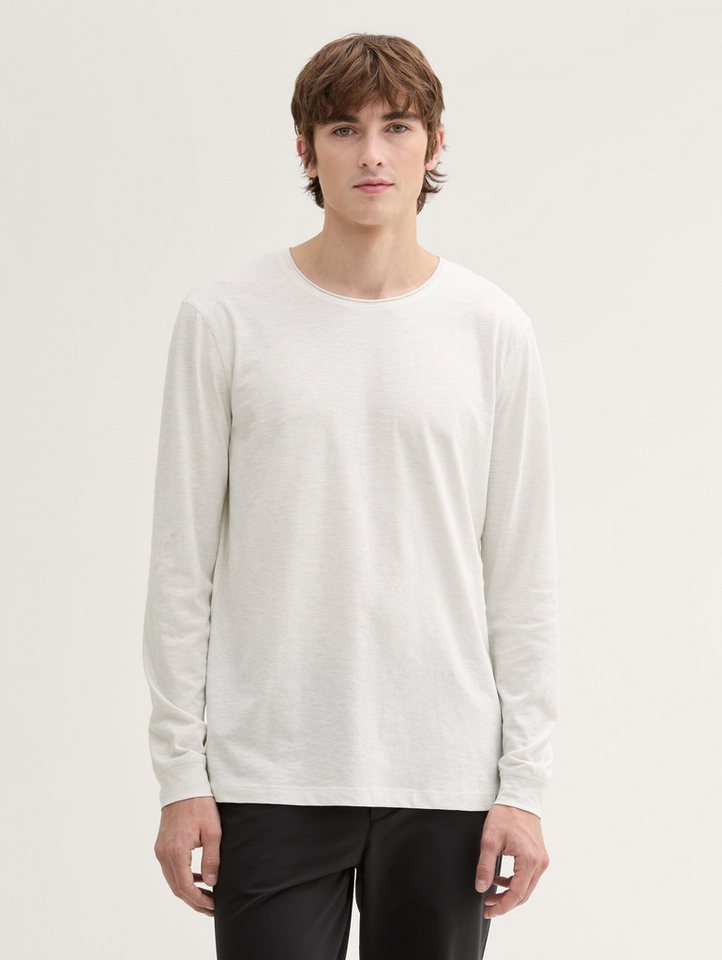 TOM TAILOR Denim T-Shirt Basic Langarmshirt Basic Langarmshirt von TOM TAILOR Denim