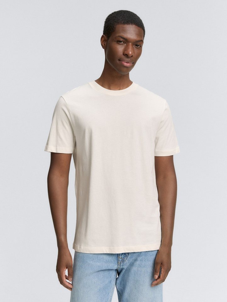 TOM TAILOR Denim T-Shirt Basic T-Shirt in Unifarben Basic T-Shirt in Unifarben von TOM TAILOR Denim