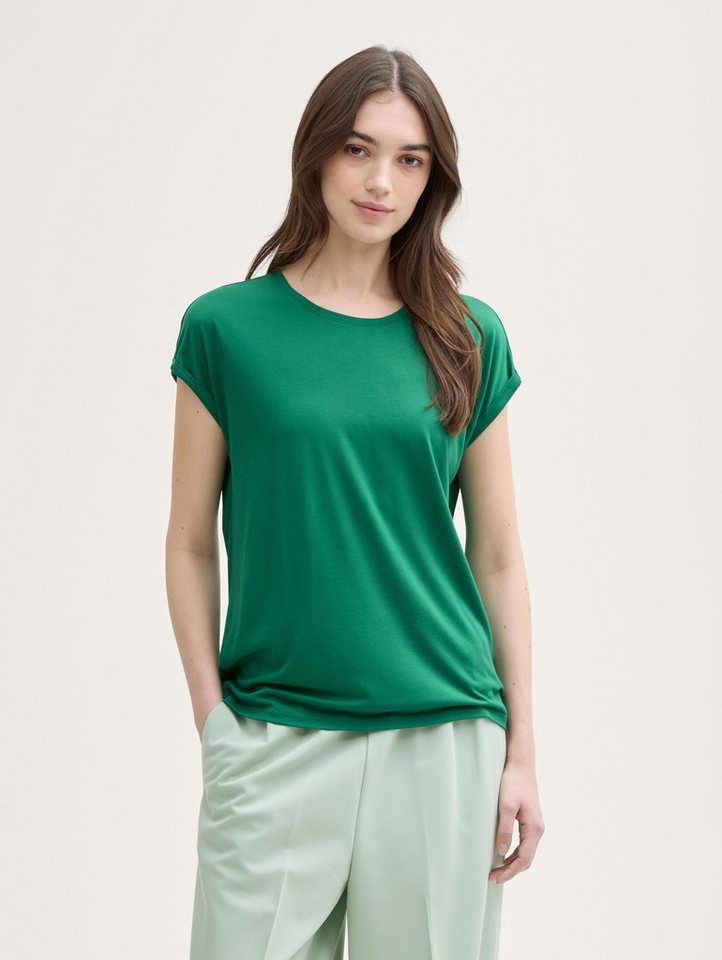 TOM TAILOR Denim T-Shirt T-Shirt Basic T-Shirt von TOM TAILOR Denim