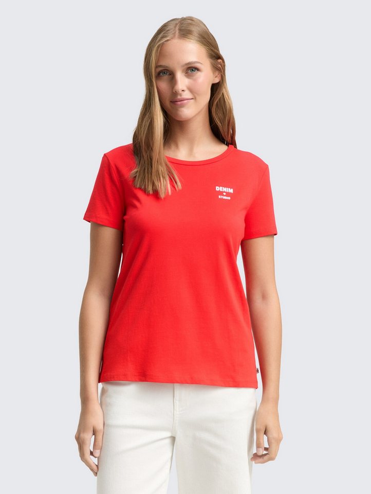 TOM TAILOR Denim T-Shirt T-Shirt T-Shirt mit Print von TOM TAILOR Denim