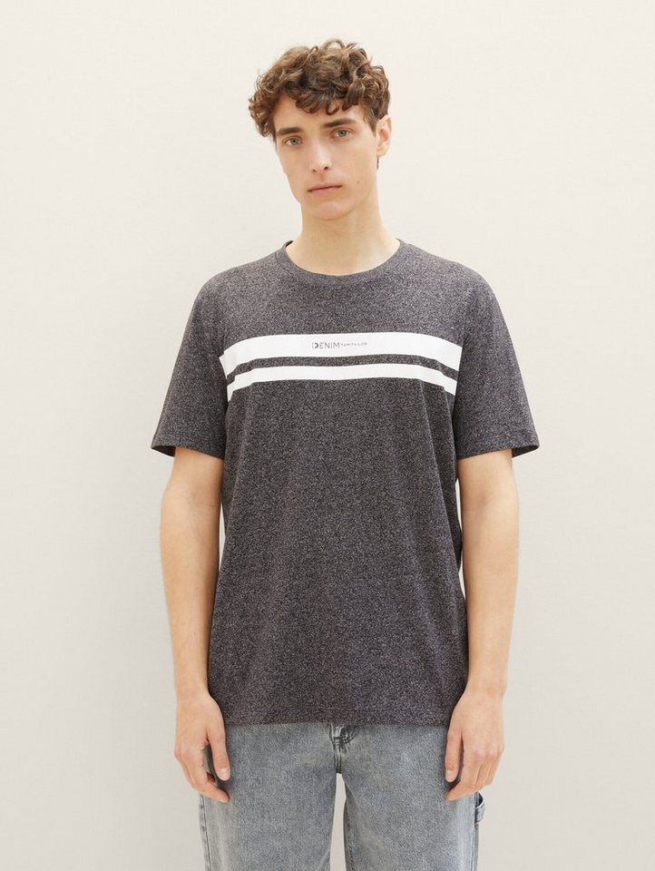 TOM TAILOR Denim T-Shirt T-Shirt T-Shirt mit Print von TOM TAILOR Denim