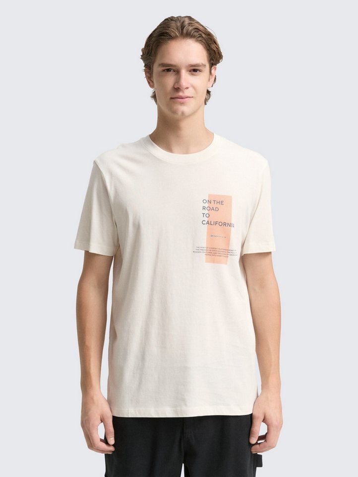 TOM TAILOR Denim T-Shirt T-Shirt T-Shirt mit Print von TOM TAILOR Denim